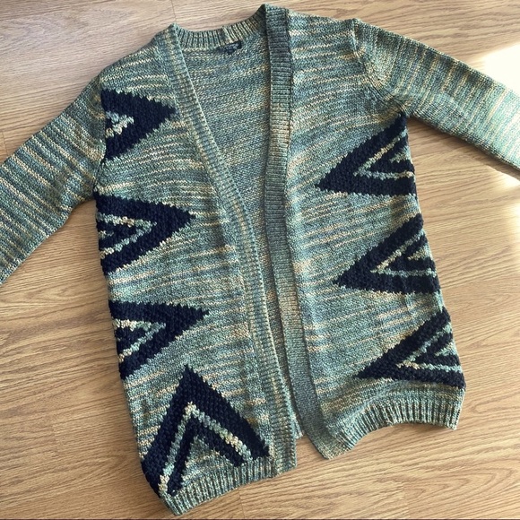 TOPSHOP Boho Knit Cardigan 💚💚 - Picture 8 of 12